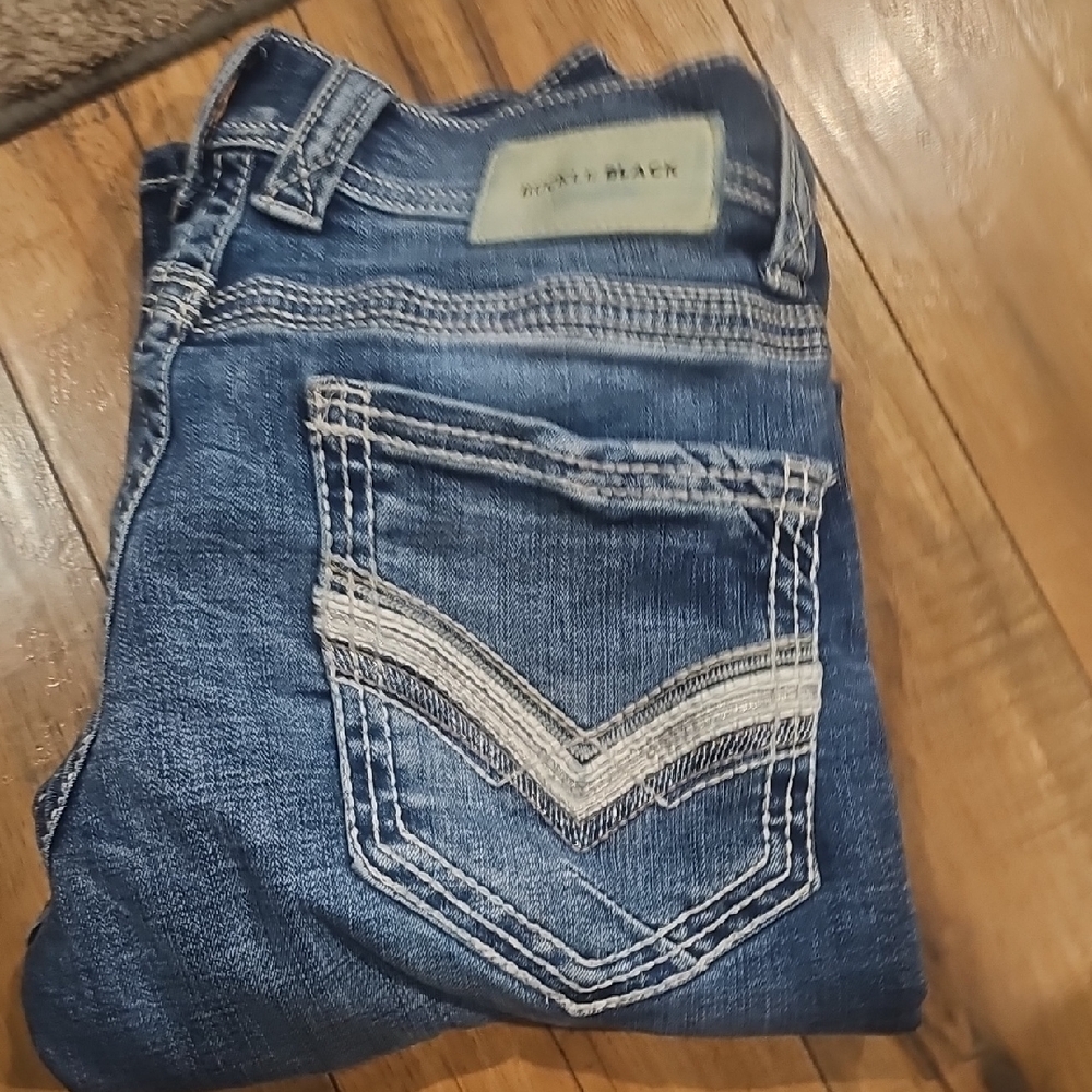 Buckle Blue Straight Men's Jeans